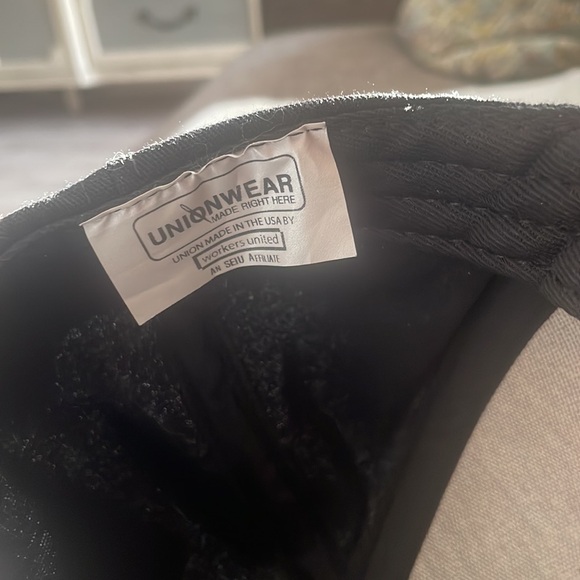 UNION WEAR US MARINE Corp Ball Cap black cap with embroidered insignia - Picture 4 of 7